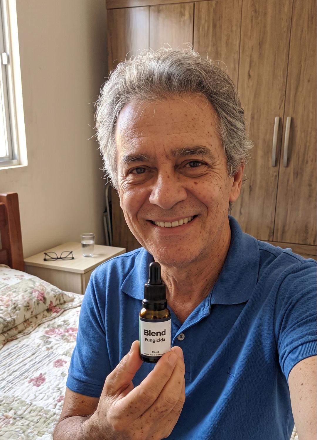 Cliente com o Blend Fungicida
